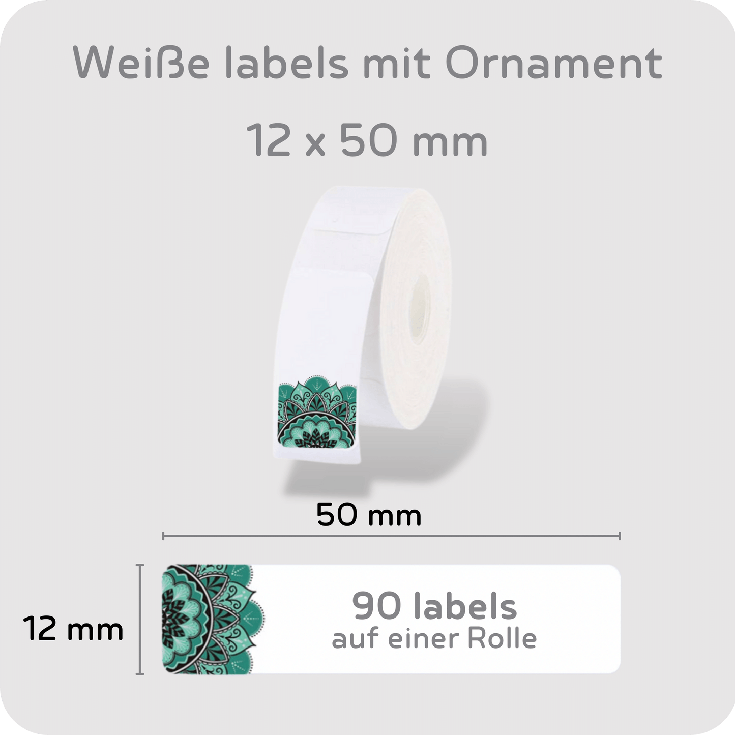 Ornament labels für labelme pro Etikettendrucker