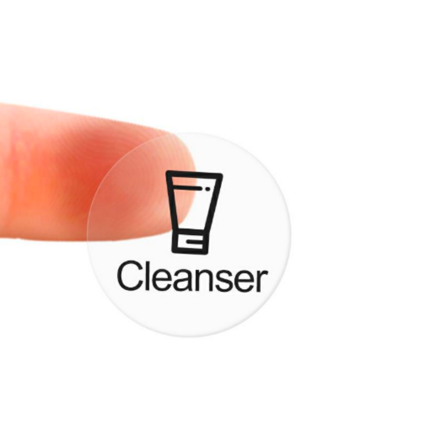 Transparente Labels