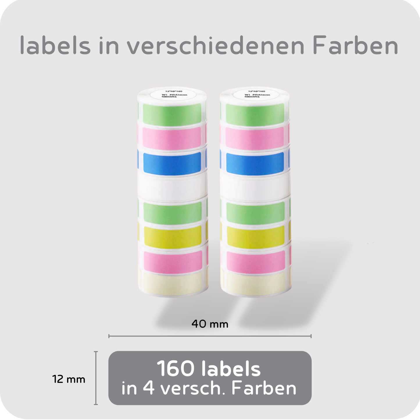 Farbige Labels