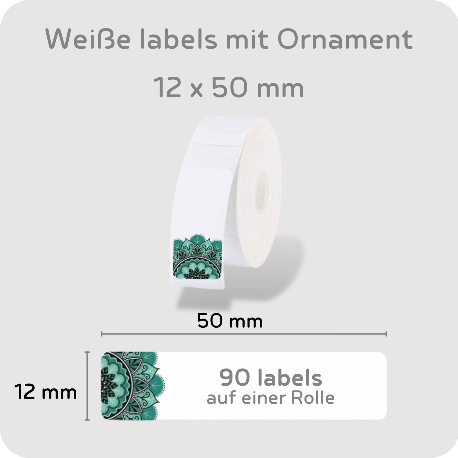 Ornament labels für labelme pro Etikettendrucker